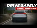 Download Lagu Drive Your Tesla Safely | Dynamic Brake Lights