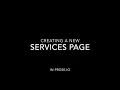 Creating a New Page in Prose io