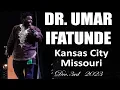 DR UMAR IFATUNDE - SPEAKING ENGAGEMENT KCMO RENT GOING UP IN KC COMMUNITY RESPONSIBILITY BOOKS