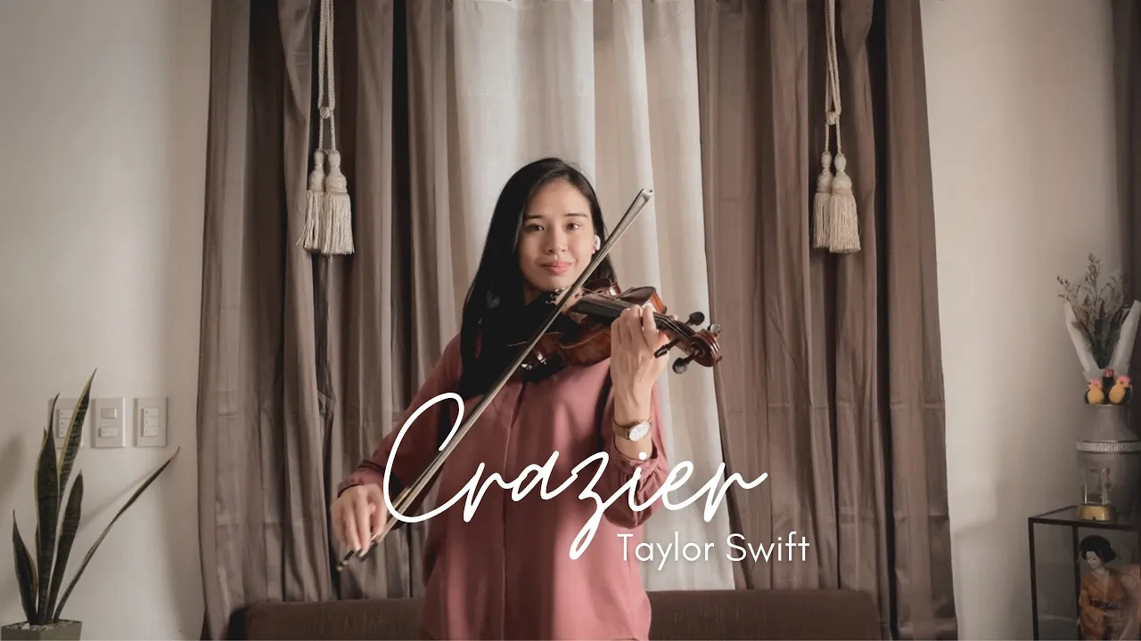 CRAZIER - Taylor Swift | Violin Cover by Justerini