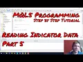 MT5 Programming Tutorial - Reading Indicator Data
