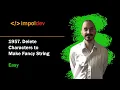 Delete Characters to Make Fancy String LeetCode 1957 - Python