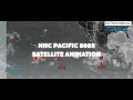 2025 Pacific Hurricane Season NHC Satellite Animation