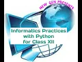 CBSE XII INFORMATICS PRACTICES PANDAS SERIES PART 2
