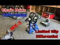 How To Make Chain Drive Differential no lathe