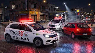 RÁDIO PATRULHA PERSEGUE PROCURADO,  E PRENDE COVARDE BATENDO EM MULHER!