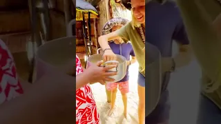 Taste testing some island delicacies 😋 #sailingfamily #remoteisland #islandfood #islandlife