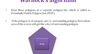 CG Warnock s Algorithm - Part 2