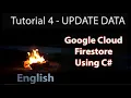 C Firestore Tutorial 4 How to Update Data Override Data English