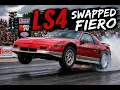 LS4 swapped Pontiac Fiero going on a boring drive