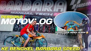 Download PERDANA❗️MOTOVLOG PAKE HEREX QUEEN 300cc || SEKALIAN SERVICE KE BENGKEL BARBARA SPEED MP3