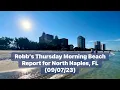 Robb s Thursday Morning Beach Report for North Naples FL 23