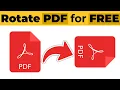 How to Rotate Pages in PDF Permanently Save Changes for FREE
