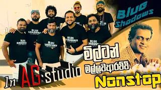 ag studio with blueshadows band milton mallawarachchi nonstop music 