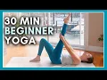 30 min Beginner Yoga - Gentle Stretch Flow Yoga