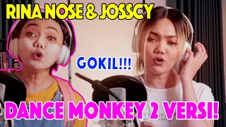 Download COVER GOKIL!!! RINA NOSE TIRU SUARA PENYANYI DANCE MONKEY!!! MP3