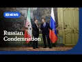 Download Lagu Russia condemns US attacks on Iran, Putin to meet Iranian foreign minister | ABC NEWS