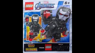 LEGO Instructions | Marvel | 242401 | War Machine | Avengers | Infinity Saga | Magazine Gift