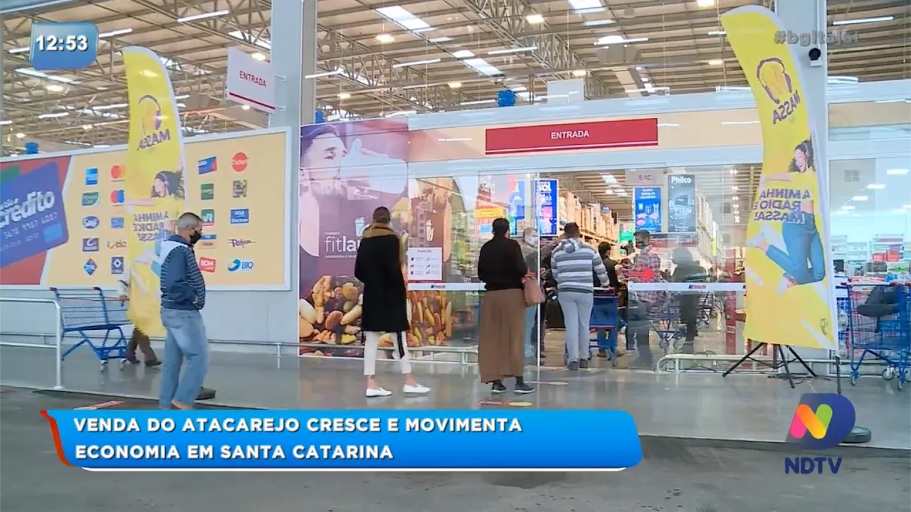 Venda do atacarejo cresce e movimenta economia em Santa Catarina