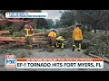 EF-1 Confirmed Tornado Hit Fort Myers Florida Tuesday Morning