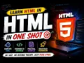 HTML in One Shot Complete HTML Course for Beginners
