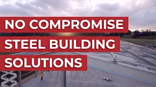 Wide Span Sheds - No Compromise Steel Building Solutions