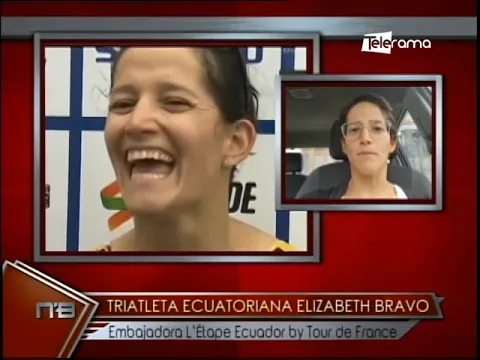 Triatleta Ecuatoriana Elizabeth Bravo embajadora L'Étape Ecuador by Tour de France