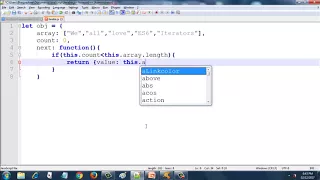 Iterator Protocol es6 Explained