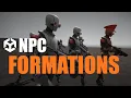 AI Groups And Formations in Unity C - Game AI Mastery Part 2