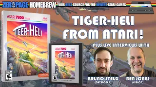 Tiger Heli From Atari INTERVIEW With Bruno Steux Developer Ben Jones Exec Producer From Plaion 