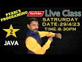 Java Live 2 Ternary Operator and switch - case