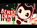 Download Lagu Bendy - Bendyland song [Piano Tutorial]