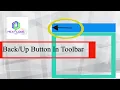 How to add button to the Toolbar - in Android studio