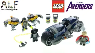 LEGO Marvel 76142 Avengers Speeder Bike Attack - Lego Speed Build Review