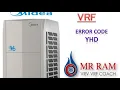 MIDEA VRF ERROR CODE Y