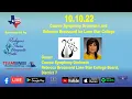 10 10 22 - Conroe Symphony Orchestra and Rebecca Broussard for Lone Star College