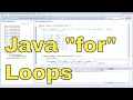 16y - Learn Java for Loops