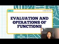 Evaluation and Operations of Function