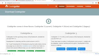 Codeigniter 3 Project Setup