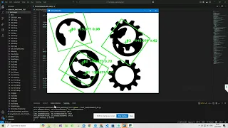 Opencv-python Template matching with rotation overlap big size image including source code