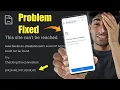 How To Fix This Site Can't Be Reached Error ⚠️ ERR_ADDRESS_UNRECHABLE android phone