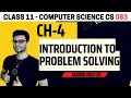 Class 11 Introduction to Problem Solving Computer Science 2026-27 CS 083 CBSE Aakash