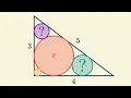 Can You Solve the 3-4-5 Triangle Circles