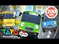 200 Min Get ready for school Cartoon for Kids Tayo the Little Bus