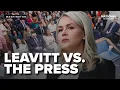 Karoline Leavitt vs the Press Press Secretary s Biggest Moments