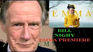 Bill Nighy Emma Premiere Red Carpet Reveals Mr Woodhouse s first name