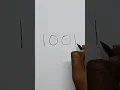 Easy skull drawing Number drawing