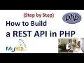How to Write REST API in PHP with MySQL Database - 6 Easy Steps