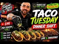 TACO TUESDAY DINNER RUSH LIVE POV Cooking at a Real Taco Restaurant