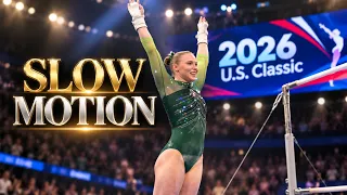 Jade Carey | Uneven Bars in Slow Motion | 2026 US Classic | Ultra HD Video